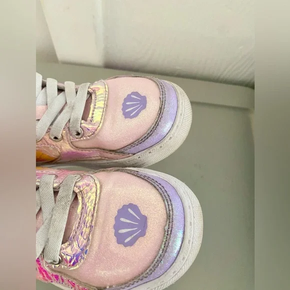 CHARACTER Little Mermaid High Top - Kids Size 13 - Picture 8 of 9